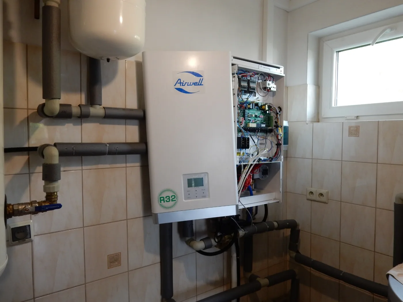 Kotłownia z instalacją wentylacyjną