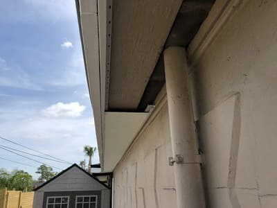 Gutter Cap installation in Ponte Vedra