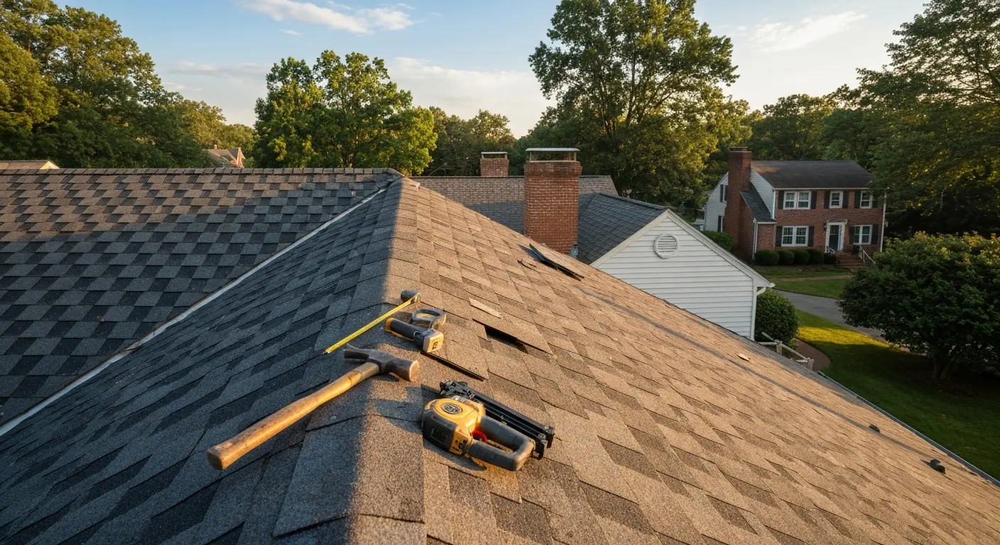Storm damage repair