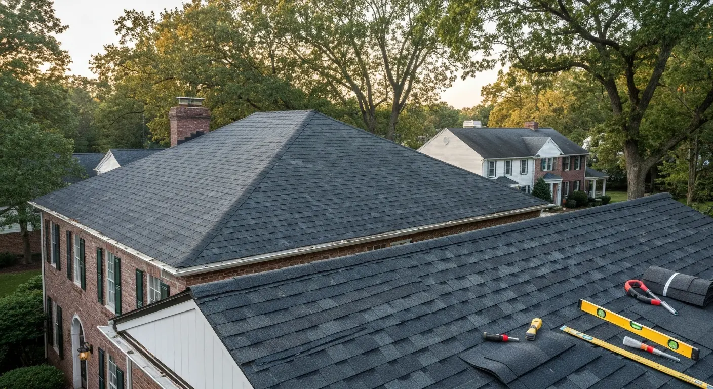 Roof replacement project
