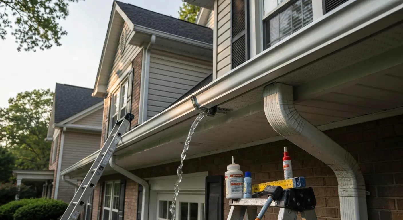 Gutter repair service