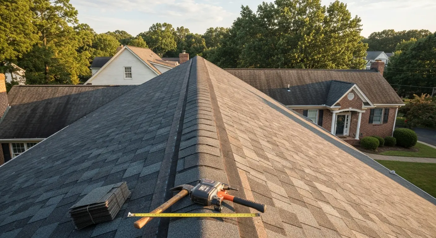 Reroof installation