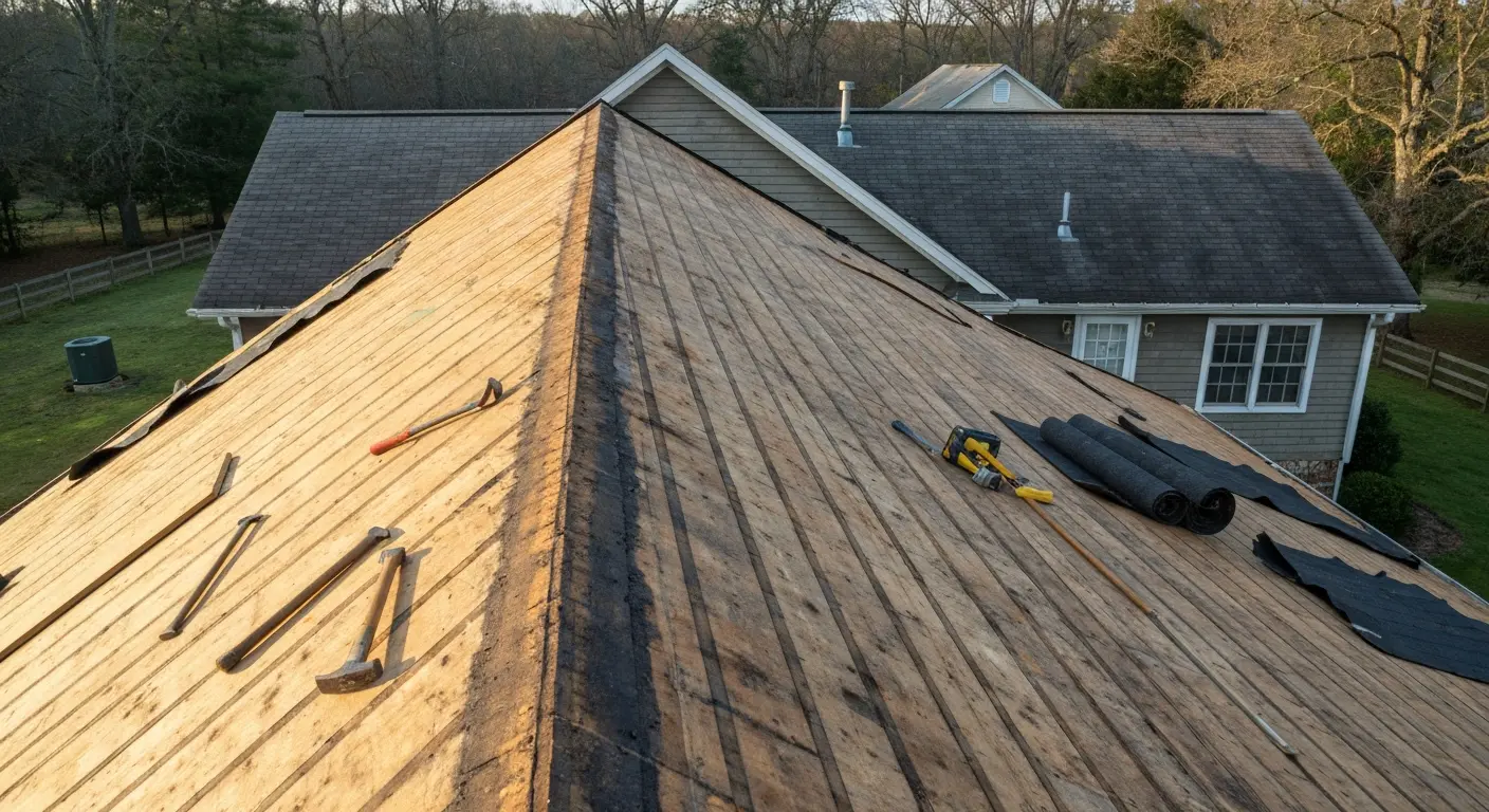 Roof tear-off