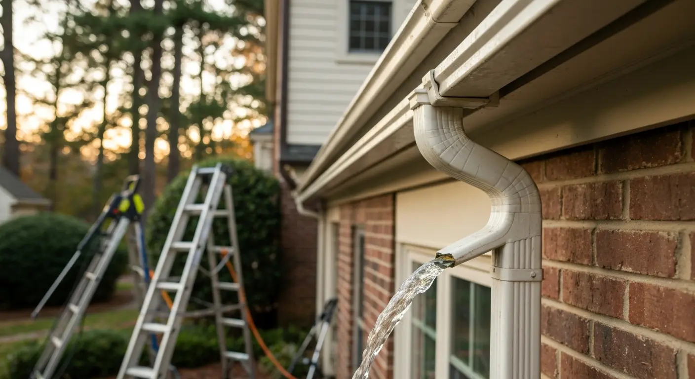 Gutter cleaning