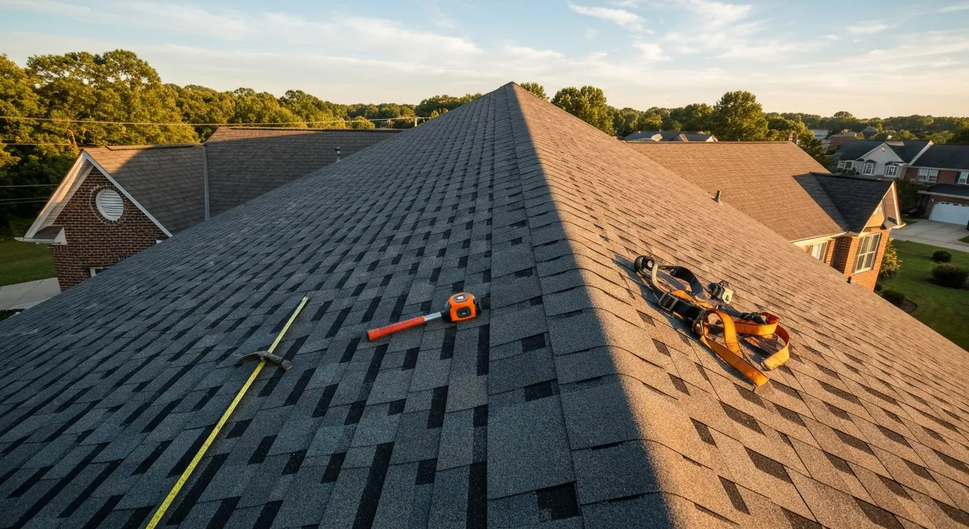 Roof replacement project