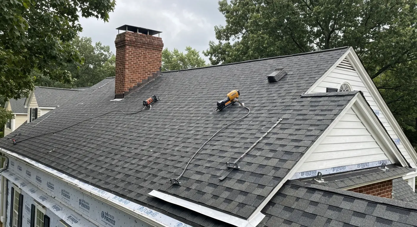 Roof replacement in Lake Ridge