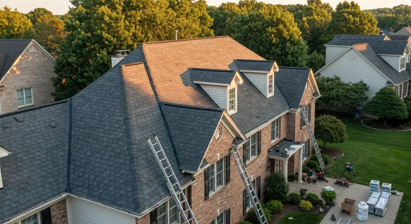 Roof replacement in Spotsylvania