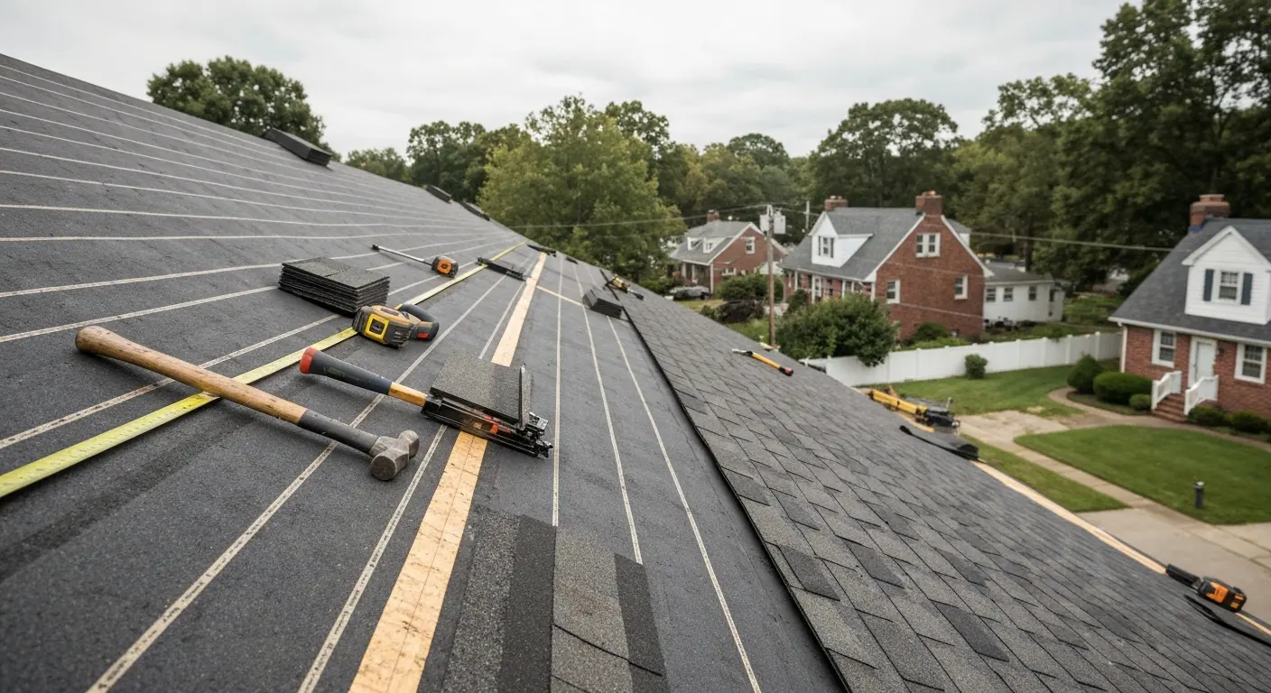 Roof replacement project