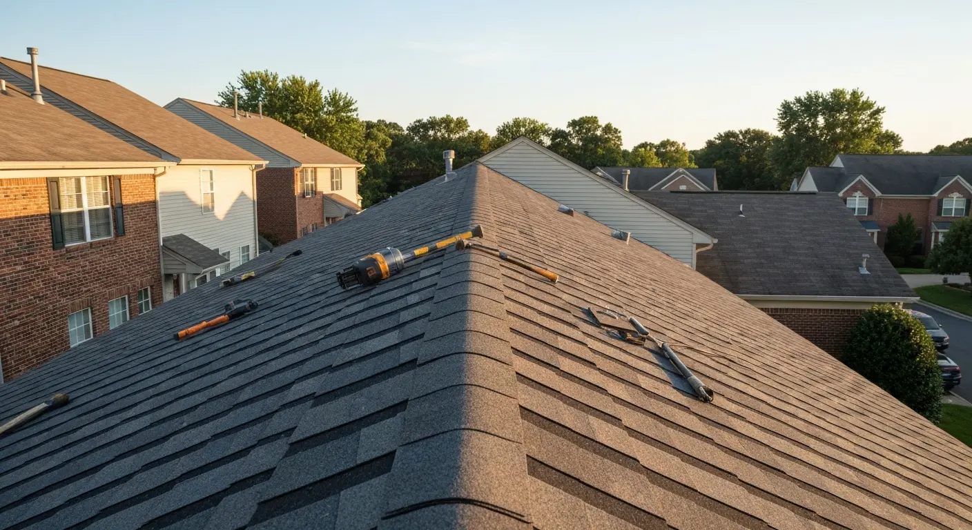 Reroof shingle upgrade