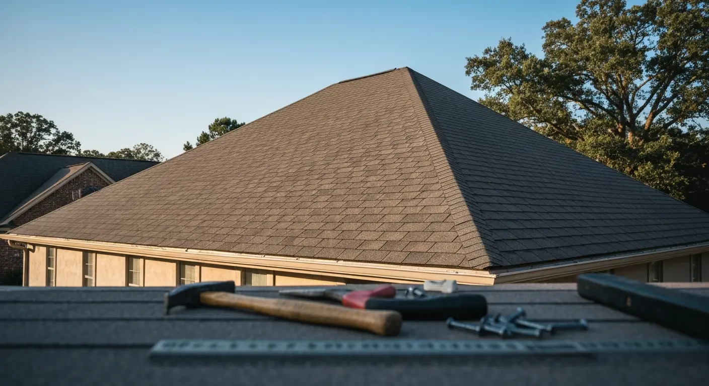 Roof replacement project