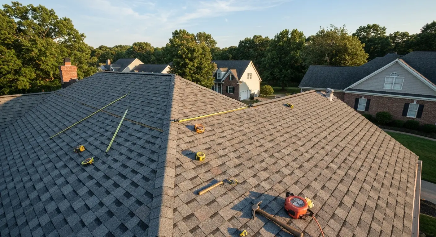 Reroof installation