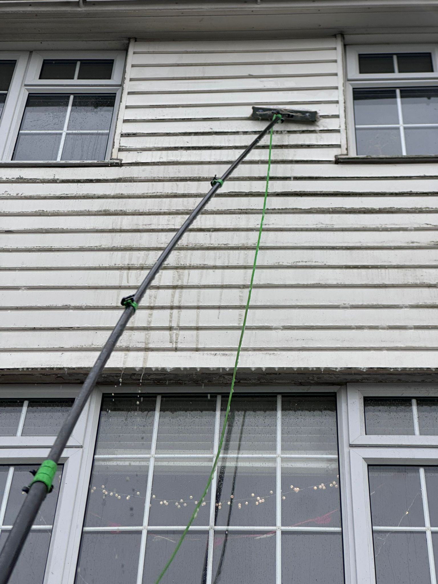 PVC cladding cleaning