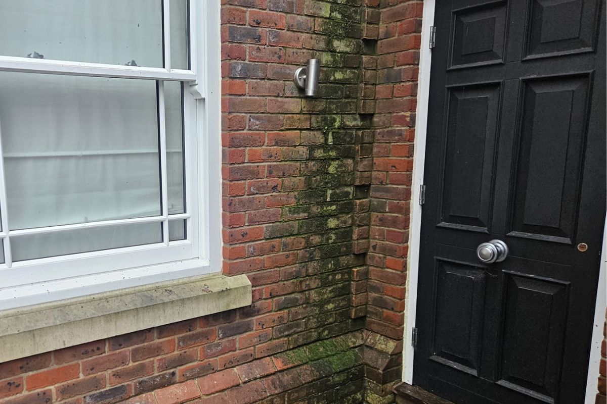 Wall Cleaning Before