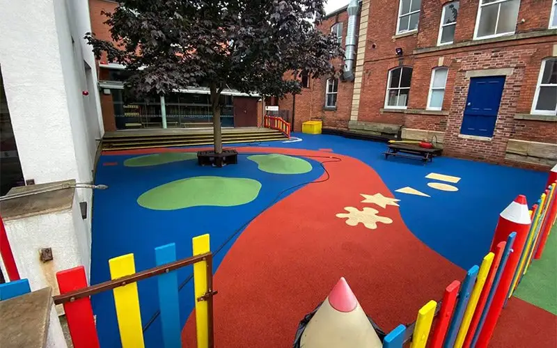 School Exterior Cleaning