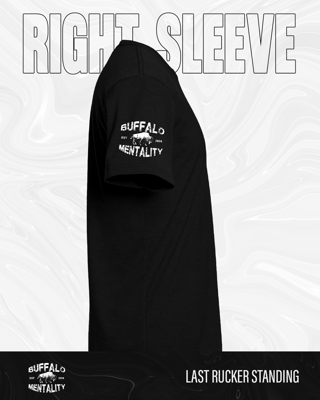Right sleeve, Buffalo Mentality