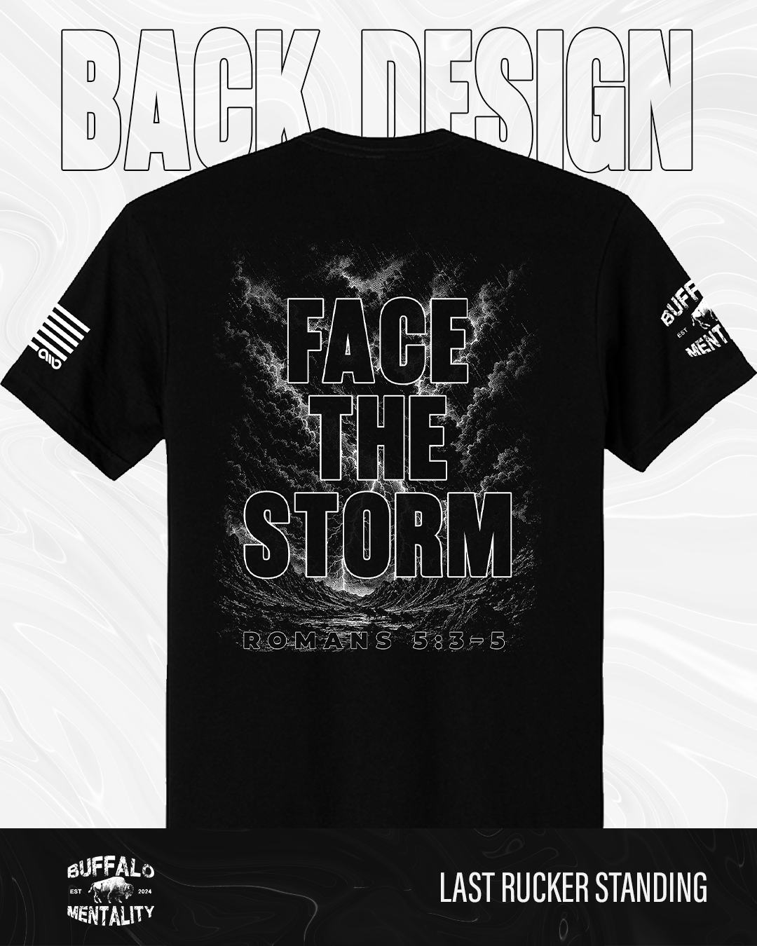 Back design, Face The Storm