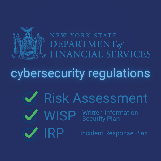 New York DFS Cybersecurity best practices cyber risk assessment tekchek compliance financial services finserv insurance regulation