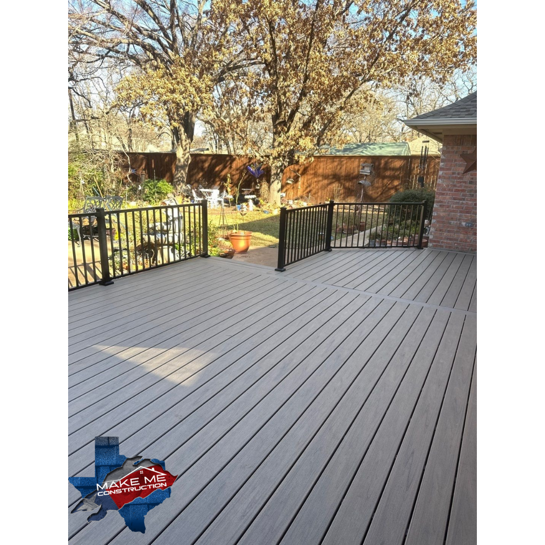Trex composite decking project in the Dallas-Fort Worth area