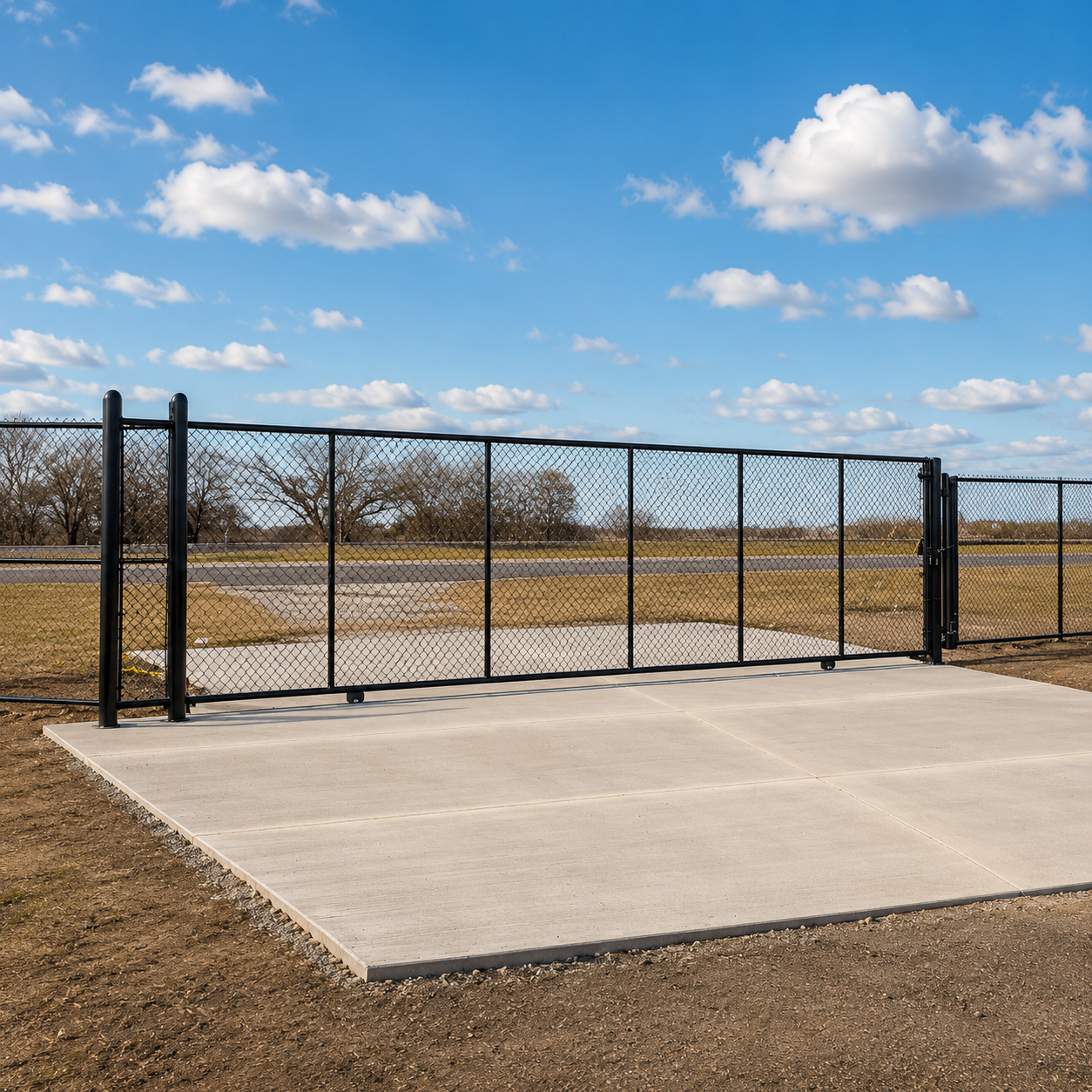 Commercial fencing application