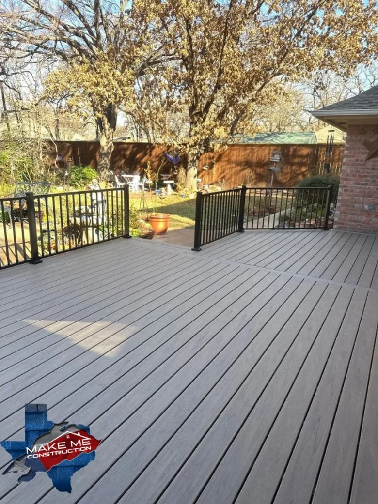 Trex composite decking project in the Dallas-Fort Worth area