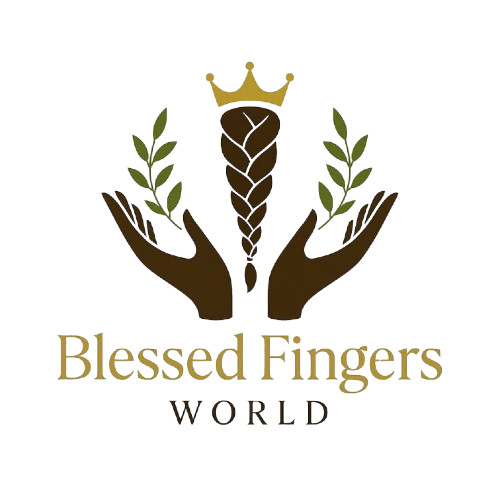 Blessed Fingers Hair Braiding Logo