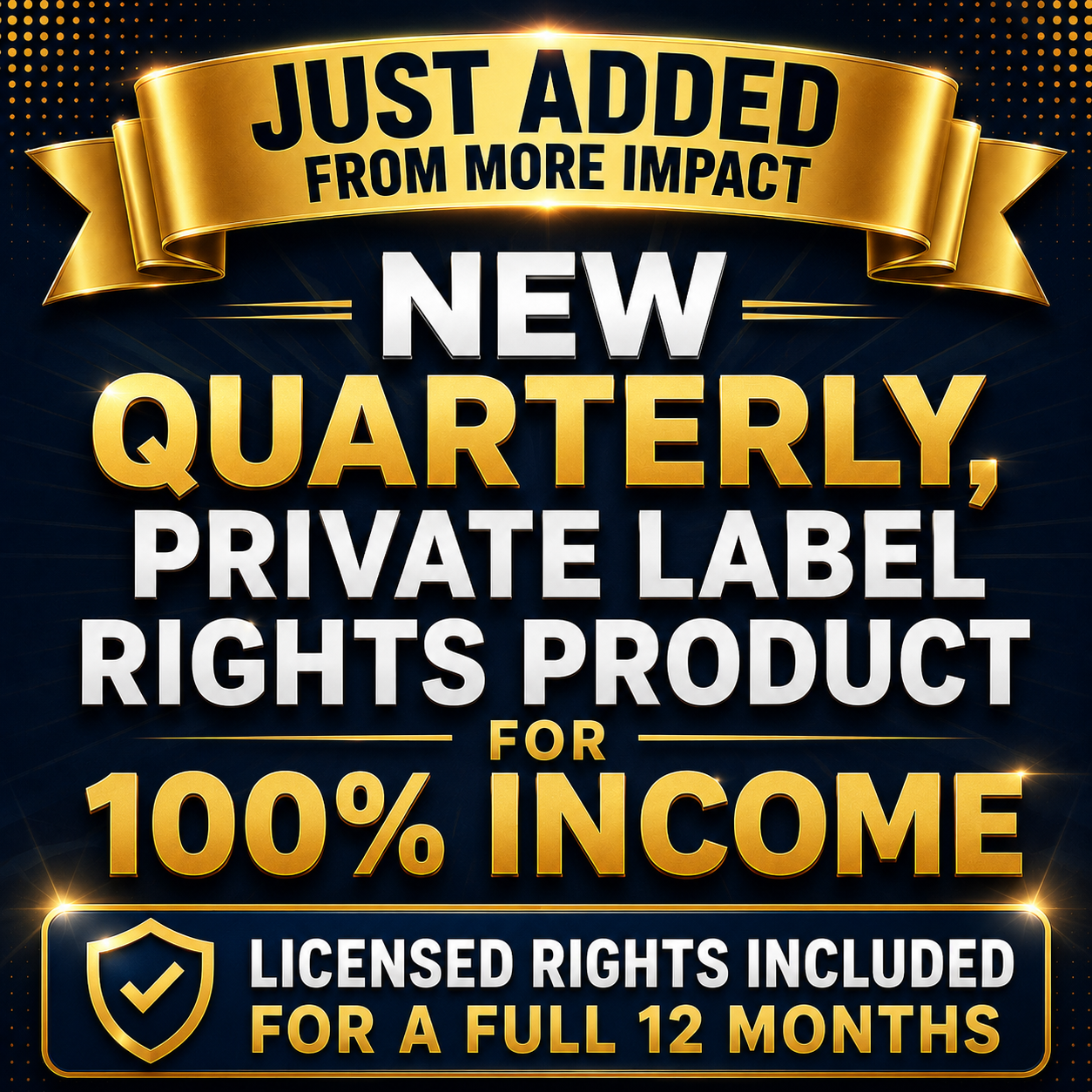 Quarterly Digital Product