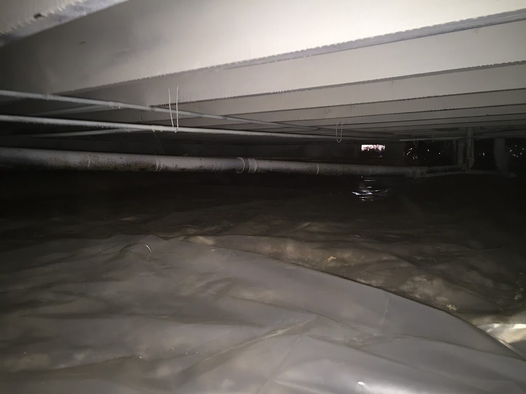 Restoration Connection team member assessing water damage at a Southern Illinois property