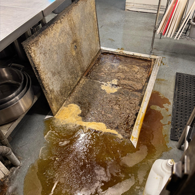Grease Trap Overflow 