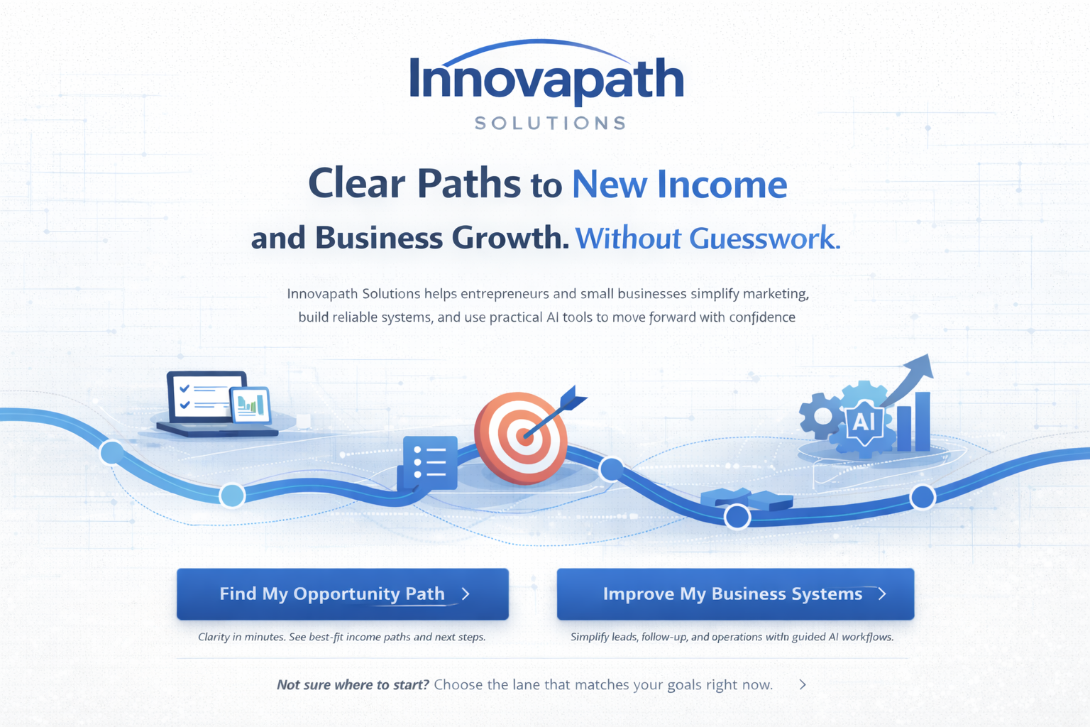 Innovapath Solutions hero graphic