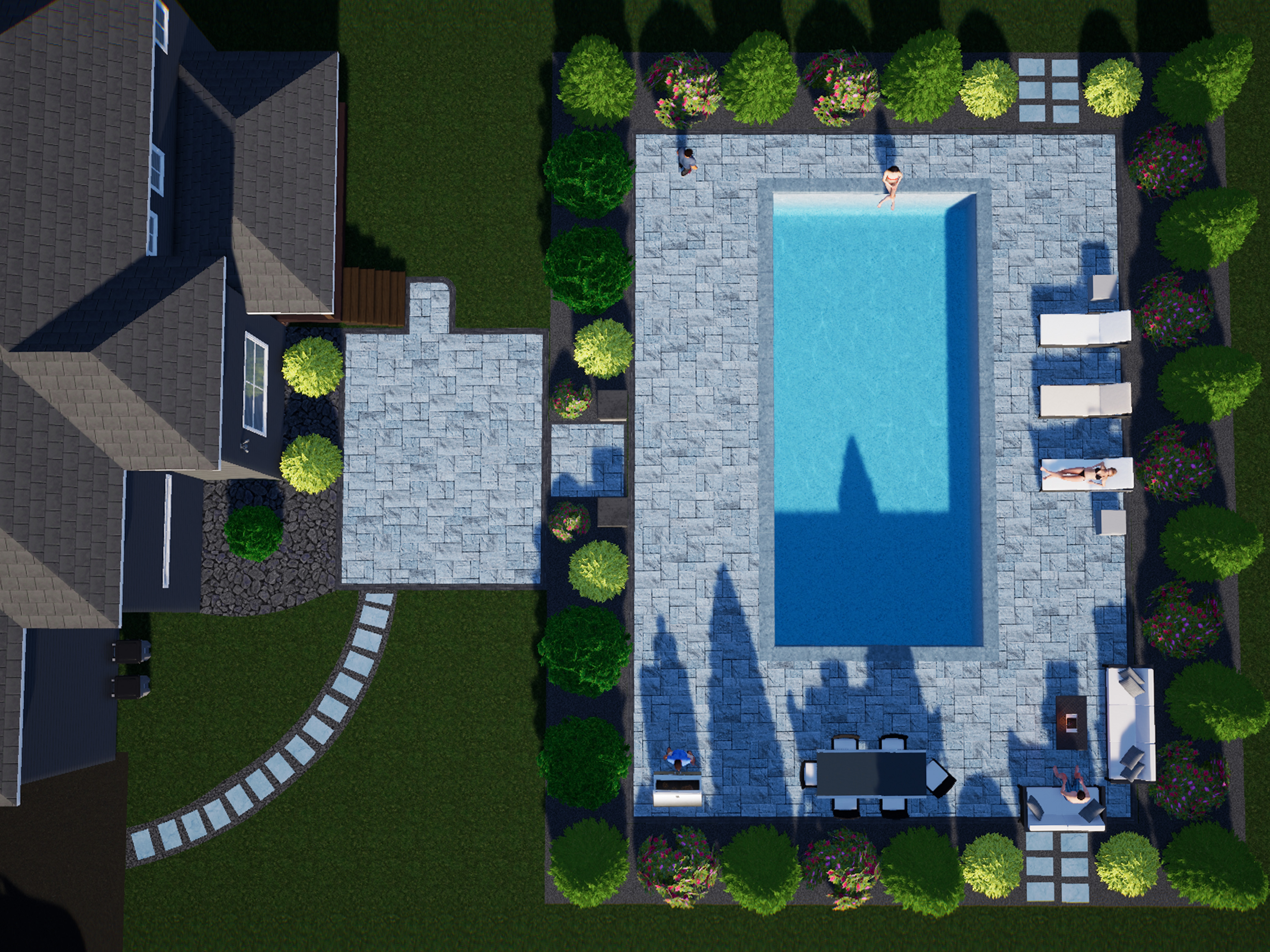 Stout Pools Custom Project 18