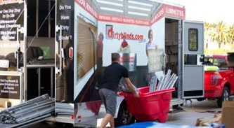 Brandyn Mitchell's trailer on site