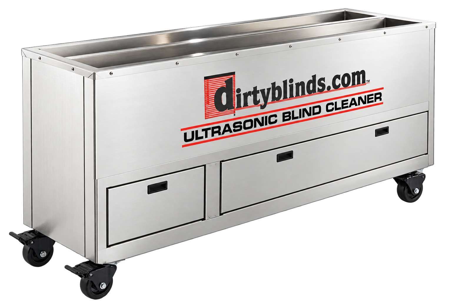 DirtyBlinds.com ultrasonic blind cleaning machine
