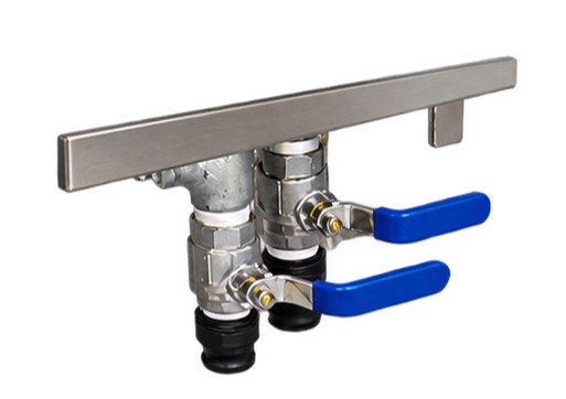 Heavy duty ball valves for draining the tank