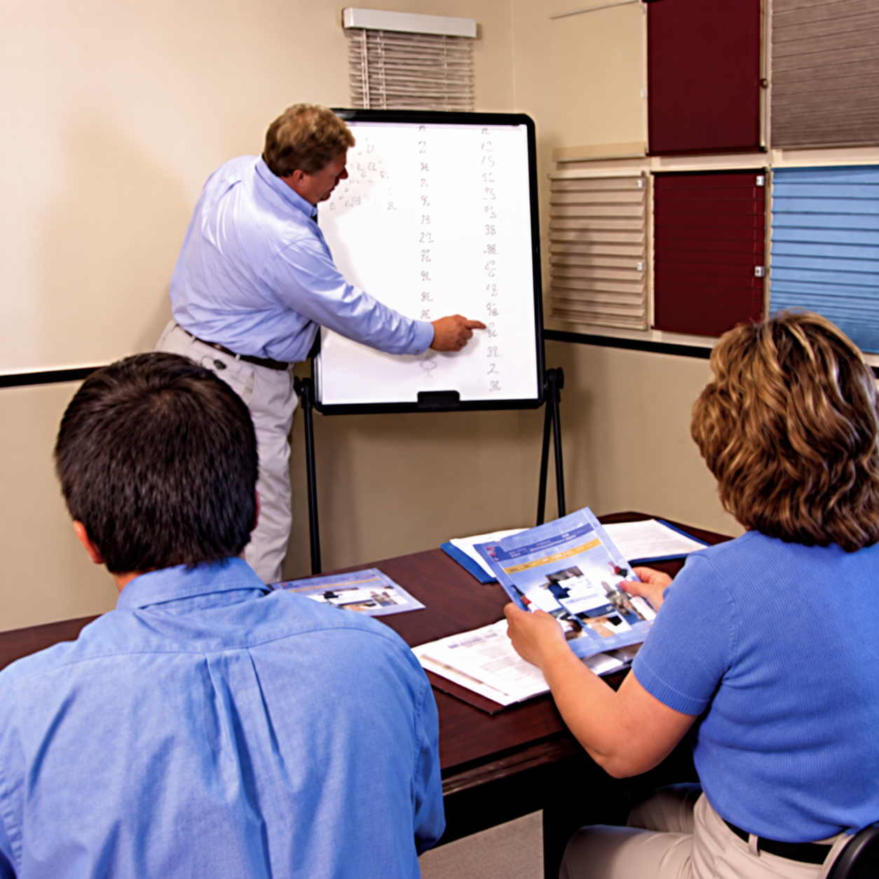 Trainee working at an ultrasonic cleaning tank during hands-on training