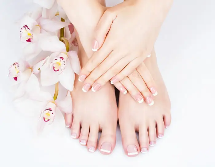 Spa pedicure at Kiki Nails and Lashes