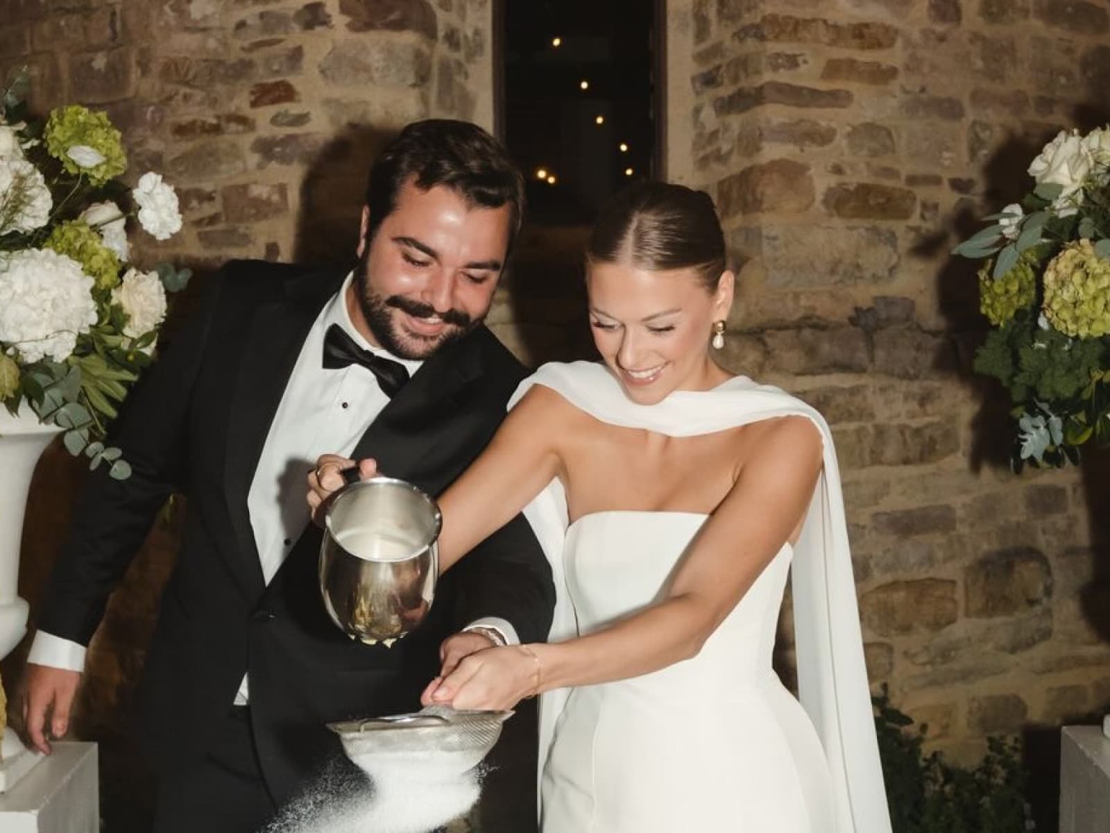 Mesa principal de boda organizada por Eréndira