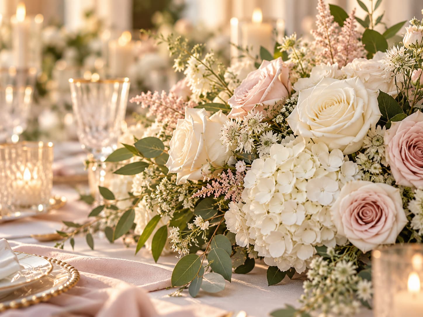 Detalle floral de boda