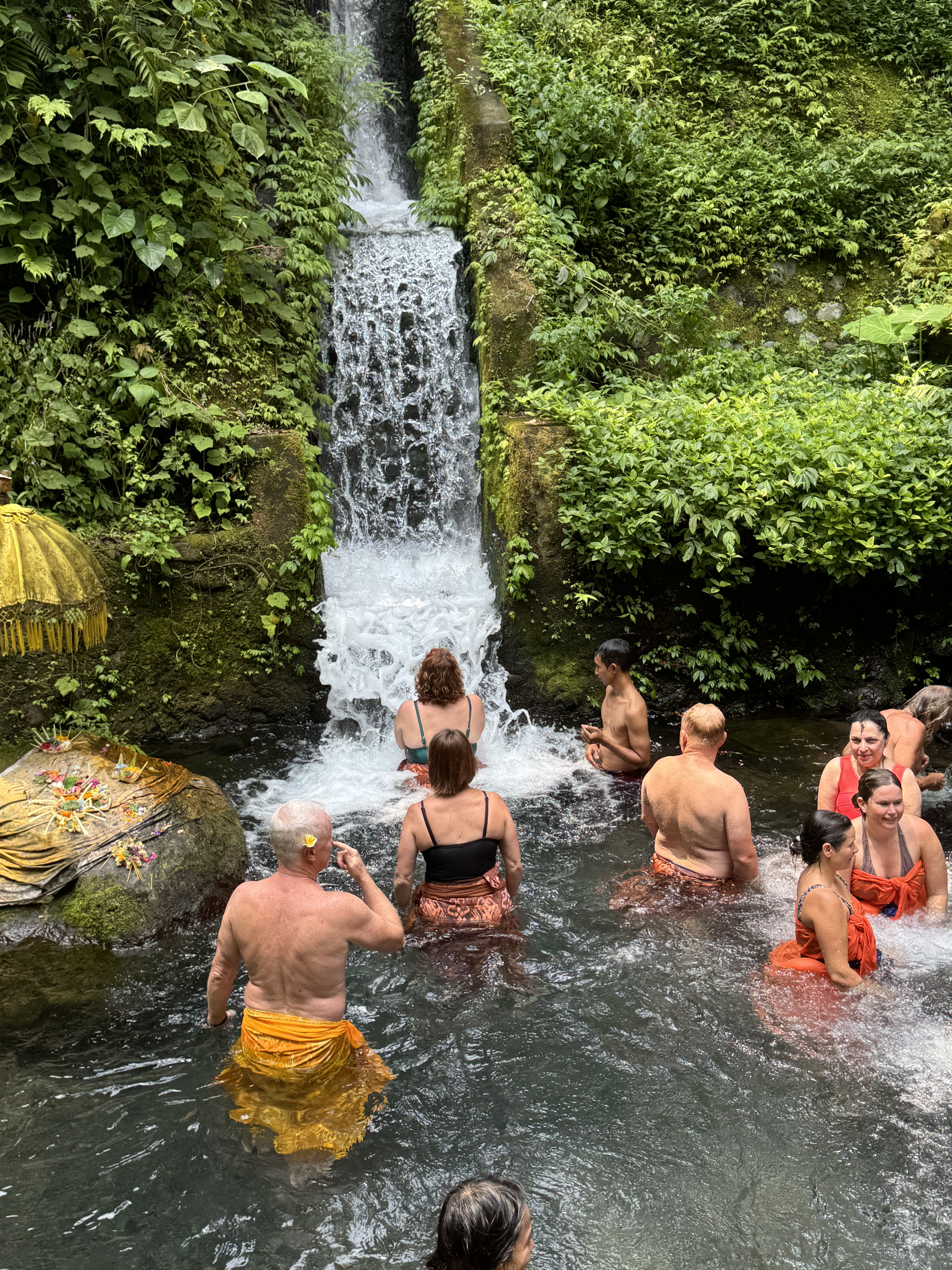 personal growth retreat bali waterfall ceremony with kean buckley personal growth retreat bali waterfall ceremony with kean buckley
