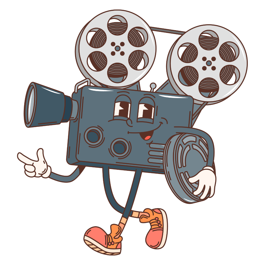 Video production camera icon