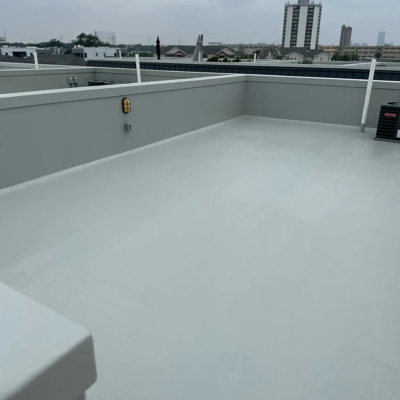 House with completed Fiberglass Roof Repair showcasing durability and safety.