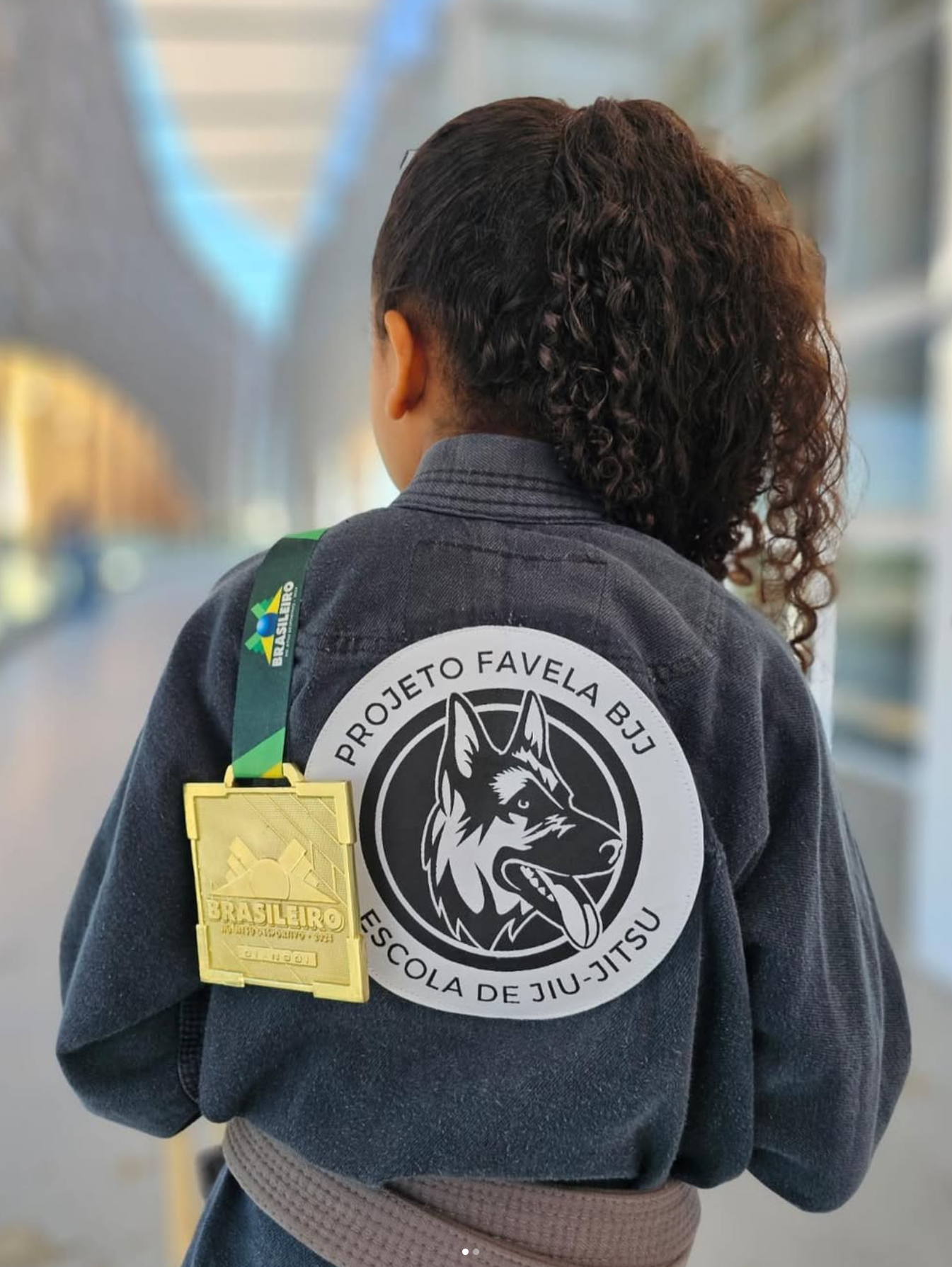 Projeto Favela BJJ students at competition