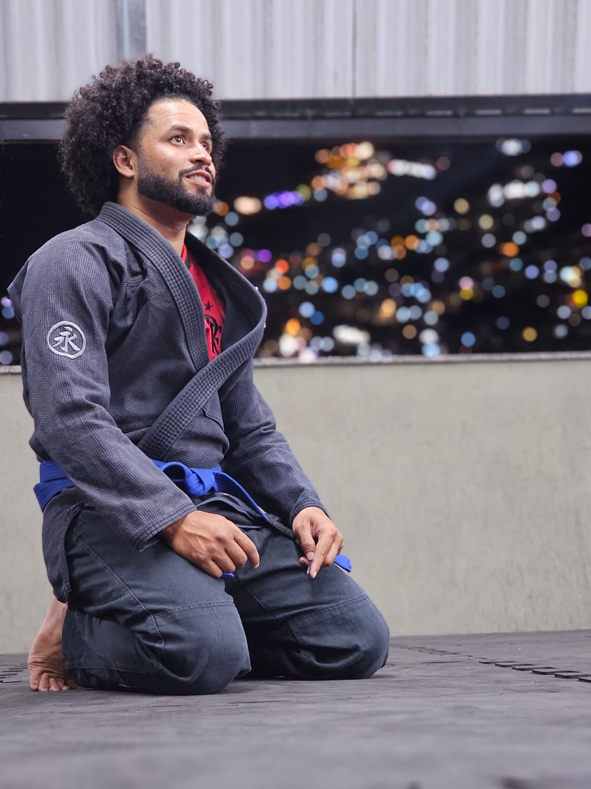 Junior, instructor at Projeto Favela BJJ