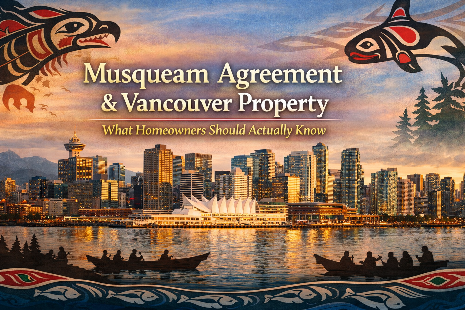 Over the past week I’ve had several clients ask about headlines and social media posts claiming that the federal government has “given Vancouver to the Musqueam First Nation” or that homeowners could lose their land titles.  When people see statements like that online, it’s understandable that it raises concern. Property ownership is one of the biggest investments most families make.  So let’s step back and look at what actually happened.  The Agreement That Started the Conversation  The federal government recently signed a series of agreements with the Musqueam First Nation recognizing certain Indigenous rights within their traditional territory, which includes large parts of what is now Vancouver.  These agreements focus primarily on:      Recognition of Musqueam Aboriginal rights    Establishing a framework for future negotiations    Agreements related to marine management and fisheries  Importantly, the agreement does not transfer ownership of private property.  Both the federal government and Musqueam leadership have been clear on this point.  Federal Crown–Indigenous Relations Minister Rebecca Alty stated directly that the agreement does not affect private property ownership.  Musqueam Chief Wayne Sparrow also confirmed that their goal is partnership and relationship with neighbouring communities, not taking away private homes.  Why the Confusion Happened  Some of the concern online comes from how the agreement uses the phrase “recognition of Aboriginal title.”  For many people, that language sounds like land ownership is changing immediately.  But legal experts say that is not what the agreement does.  Instead, the agreement:      Recognizes that Musqueam may have Aboriginal title rights within their traditional territory    Establishes a framework for future negotiations with the federal government    Creates a process for resolving disputes or claims  It is not a treaty, and it does not automatically transfer land or property rights.  In fact, the agreement specifically separates itself from treaties or land claims settlements that would normally require much more formal legal processes.  What About Private Property?  This is the key question most homeowners care about.  At this stage:      No private property is being transferred    Land titles remain unchanged    Provincial land title systems still govern property ownership  Lawyers specializing in Indigenous rights have confirmed that nothing in the agreement currently affects private property ownership.  Why People Are Paying More Attention Now  Part of the reason this story gained traction is because of theCowichan Nation court ruling last year, which many homeowners in Richmond have been following closely.  In that case, the courts recognized Aboriginal title over a large area that included land in the Richmond region.  That decision understandably raised broader questions about how Aboriginal title could intersect with modern property systems in British Columbia.  However, the Musqueam agreement is not the same thing as that court ruling.  The Musqueam agreement is primarily aboutcreating a negotiation framework, not deciding land ownership.  The Real Takeaway for Homeowners  At the moment, nothing about the Musqueam agreement changes private property ownership in Vancouver or surrounding areas.  But it does reflect a broader reality in British Columbia: conversations around Indigenous title, reconciliation, and land governance are continuing to evolve.  For homeowners and investors, the most important thing is to rely on accurate information rather than social media headlines.  Real estate markets function best when people understand the facts.  My Commitment to Keeping You Informed  Because of the Cowichan decision and related discussions happening across British Columbia, this is a topic I’ll continue to monitor closely.  If there are developments that could affect property ownership, land use, or real estate values in our region, I’ll continue providing clear updates so homeowners and buyers understand what’s actually happening.  If you have questions about how these issues might affect your property or the market in Richmond or Greater Vancouver, feel free to reach out anytime.  — Michael Cowling RE/MAX Michael Cowling & Associates Realty