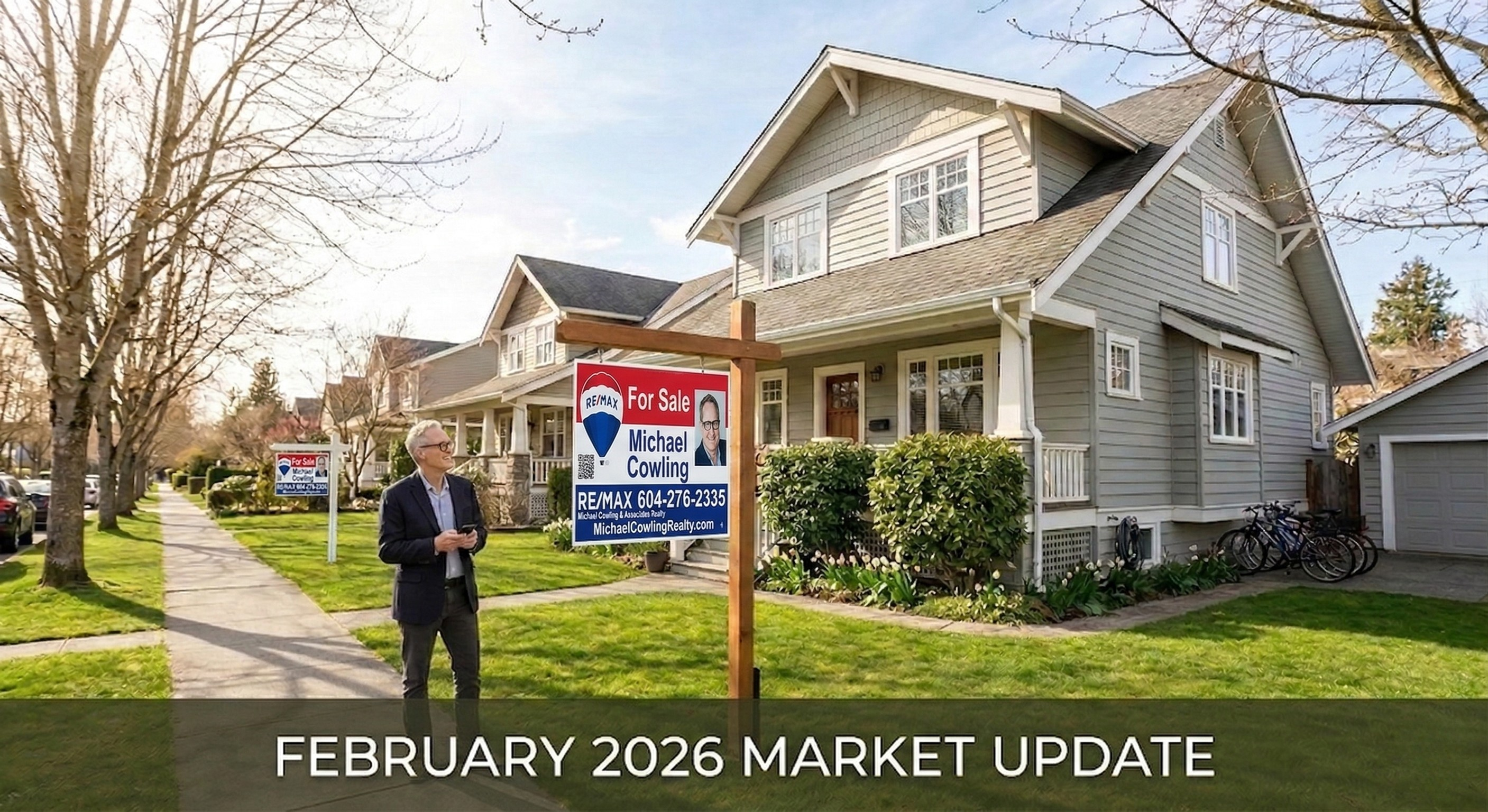 Sales of detached homes in February 2026 saw a 10.5 per cent decrease from the detached sales recorded in February 2025  Metro Vancouver home sales registered on the MLS this February continued the recent trend of slower-than-average sales.  That’s according to the latest monthly market report from Greater Vancouver Realtors (GVR), noting the market experienced a 10 per cent decline over the same period last year.  GVR notes that the number of residential sales in the region in February 2026 was 28.7 per cent below the 10-year seasonal average.  “With each passing data point, the pace of sales running well-below long-term averages are no longer a surprise – it’s become the new norm,” said Andrew Lis, GVR chief economist and vice-president data analytics, in a news release.  “A surprising finding this February, however, is that home sellers appear less eager to list their homes relative to last year with new listings down about seven percent, mostly driven by fewer listings in the apartment segment.”  Newly listed detached, attached and apartment properties for sale last month were 6.4 per cent lower compared to newly listed properties in February 2025.  The total number of properties currently listed for sale is 6.3 per cent higher compared to February 2025, and 37 per cent above the 10-year seasonal average.  According to GVR, the benchmark price last month for a single detached house in Ladner was $1,296,600, almost unchanged from the previous month, while down almost eight per cent compared to February 2025.  The February 2026 benchmark price for a detached house in Tsawwassen was $1,501,400, down over three per cent the previous month, while down 8.3 per cent compared to February 2025.  The benchmark price last month for a townhouse in Ladner and Tsawwassen was $989,700 and $943,400 respectively, both down from the same time last year.  The February 2026 benchmark price for a condo in Ladner and Tsawwassen was $666,600 and $635,300 respectively, both also down from February 2025.