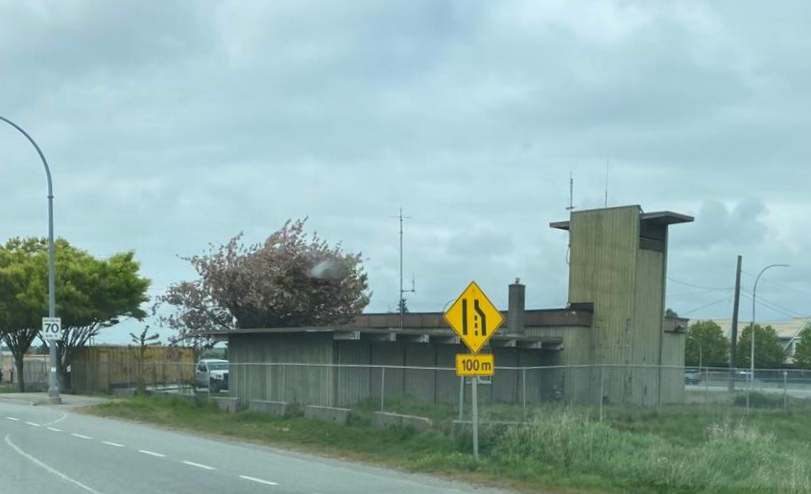 East Ladner’s old Fire Hall No. 4 pitched for a coffee shop or QSR. Prime drive-thru real estate!