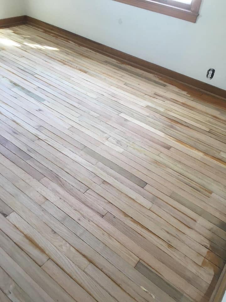Hardwood floor refinishing in Salina KS