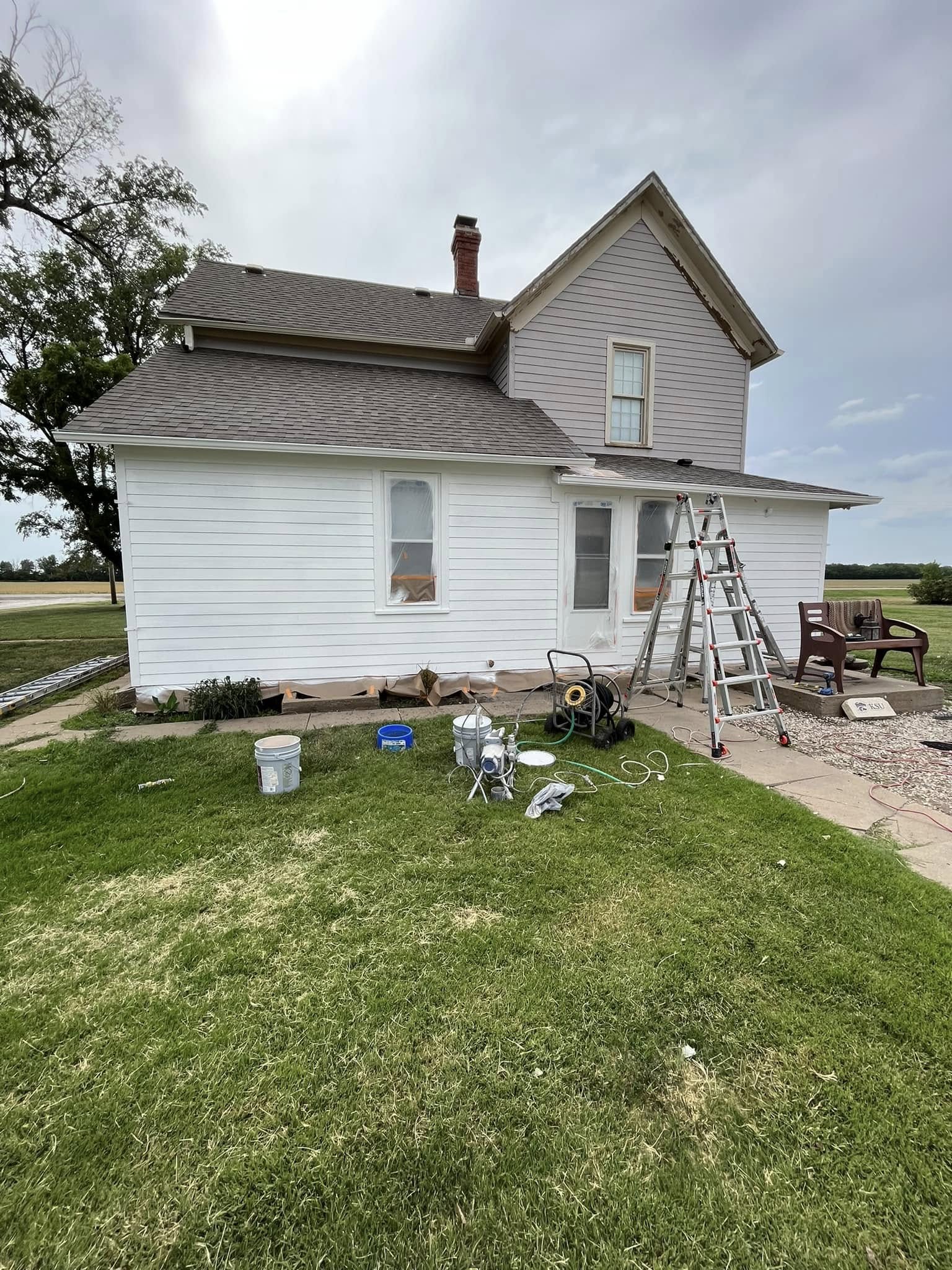 Exterior home painting by Heritage Paint Works