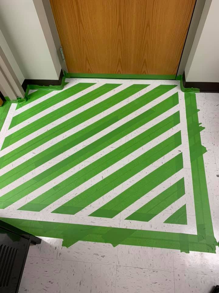 Office painting project Salina KS