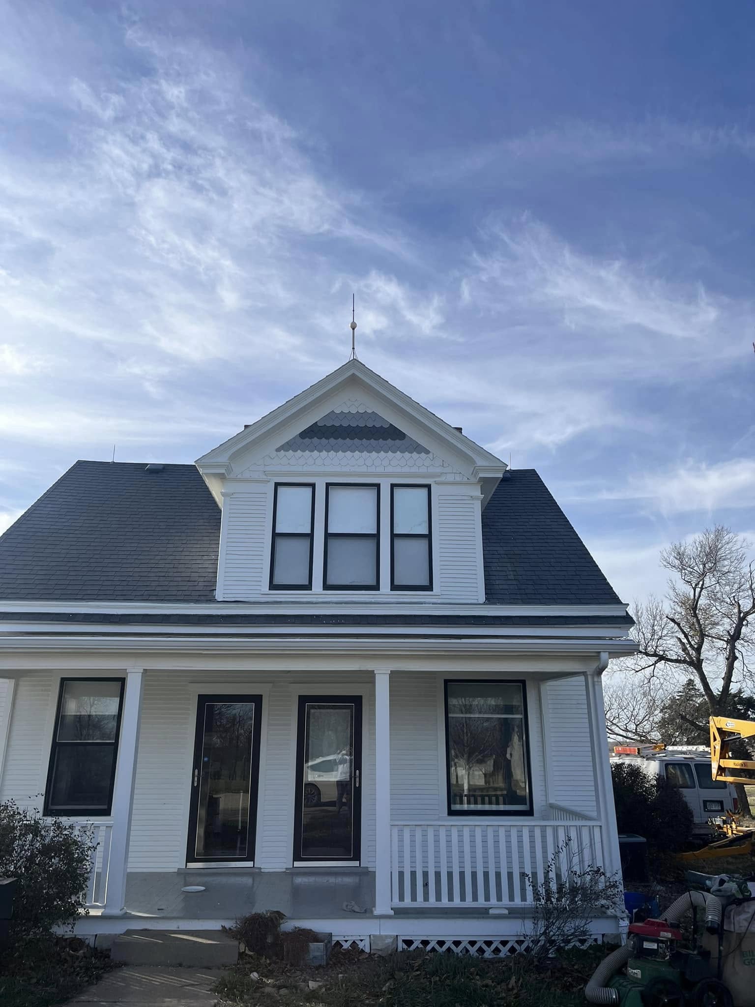 Exterior finish painting by Heritage Paint Works