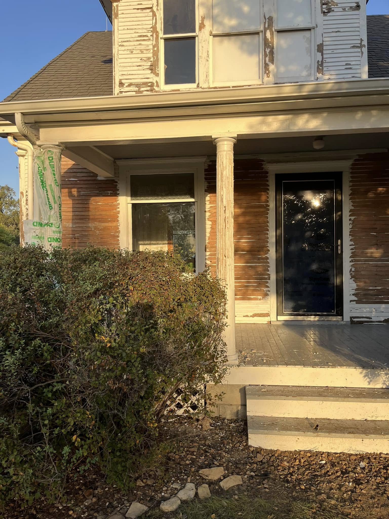 Exterior home painting project Salina
